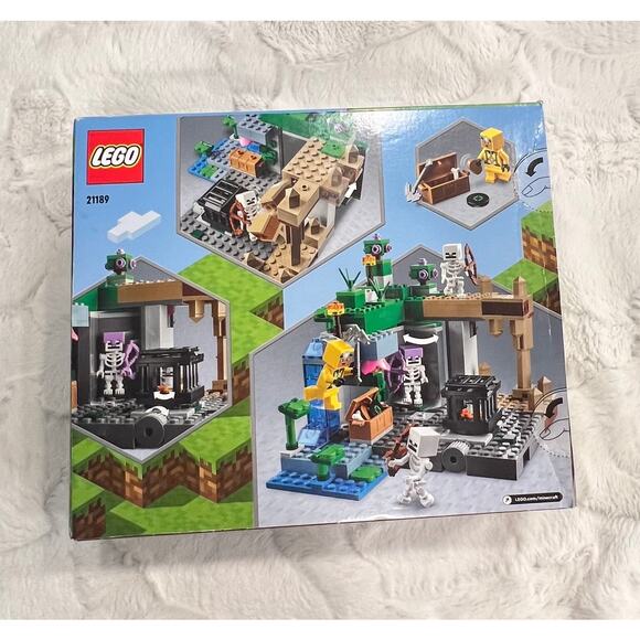 NEW LEGO Minecraft: The Skeleton Dungeon (21189) Play Set Boys Girls Creeper - Picture 2 of 2